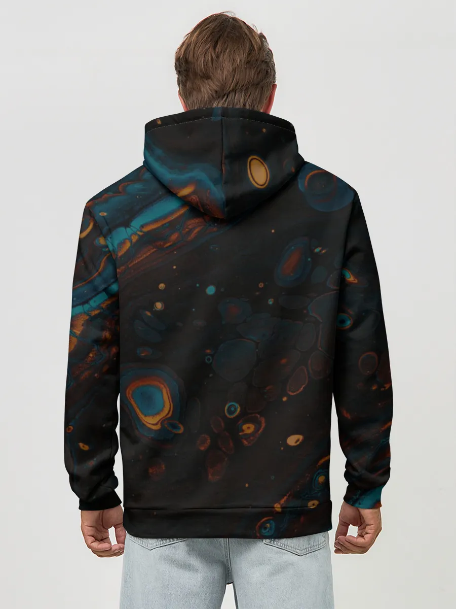 Худи мужской база хлопок / Нормально быть странным