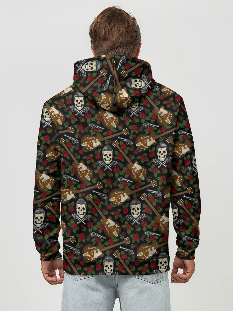 Худи мужской база хлопок / ROCK