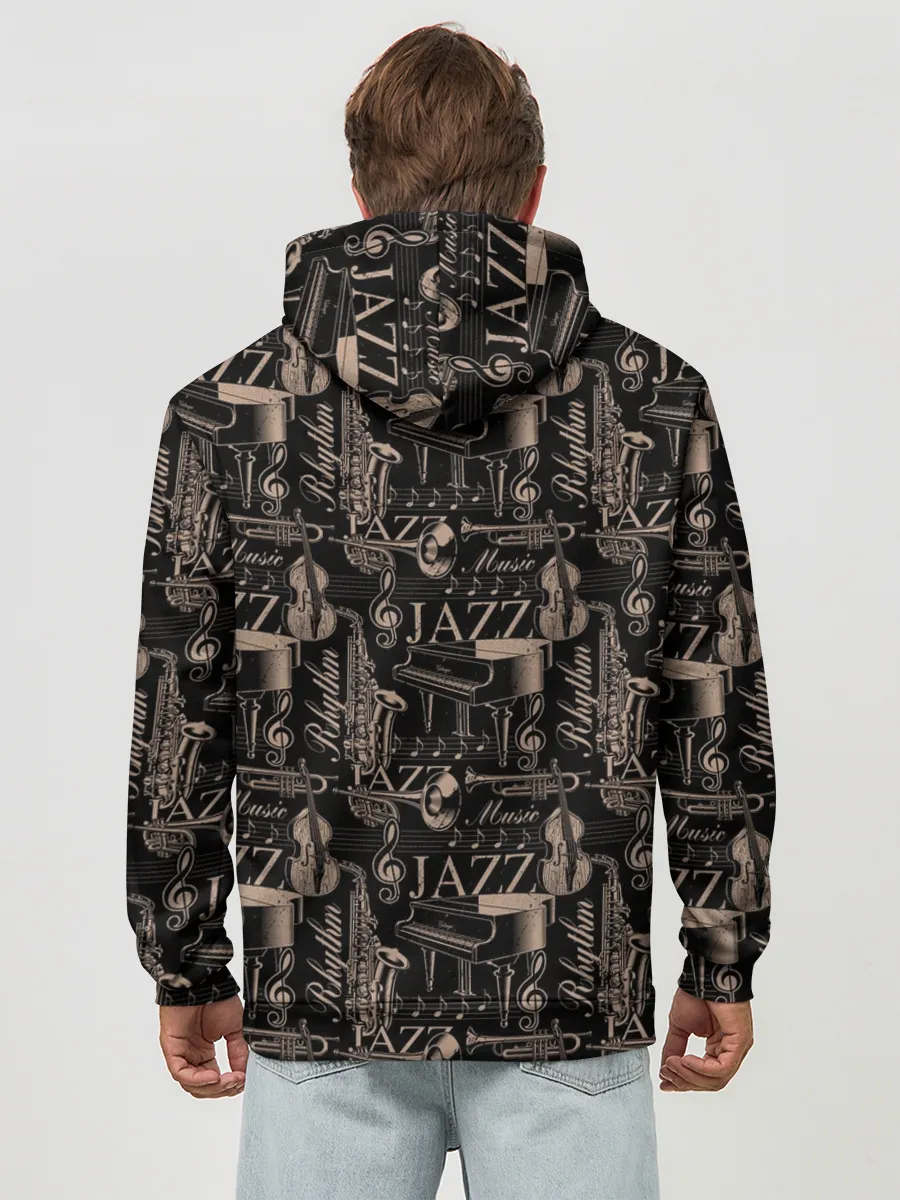 Худи мужской база хлопок / Jazz