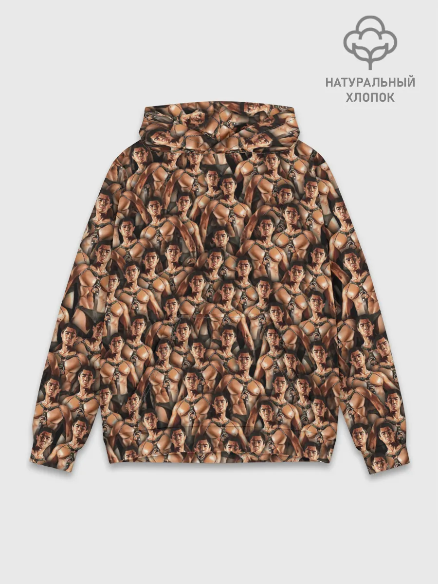 Худи мужской база хлопок / Gachimuchi | Van Darkholme