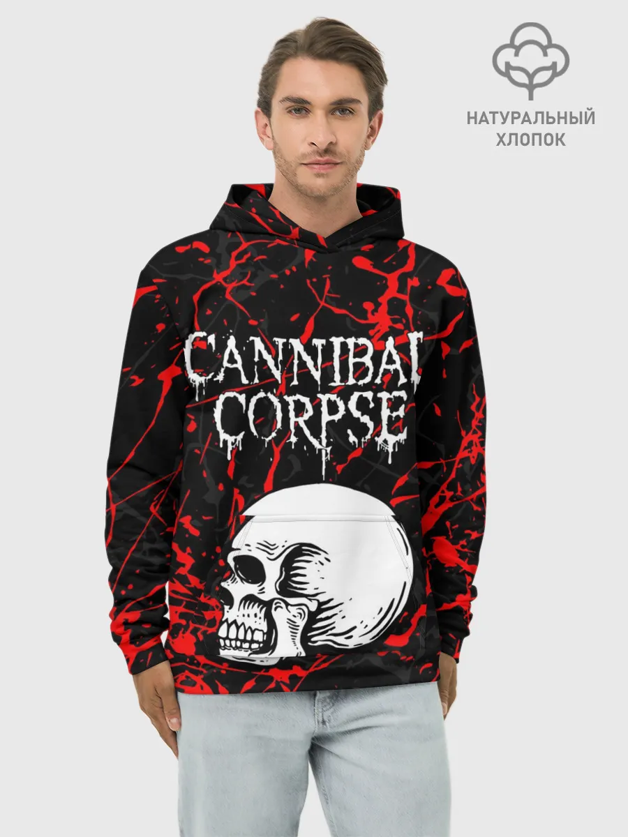 Худи мужской база хлопок / CANNIBAL CORPSE