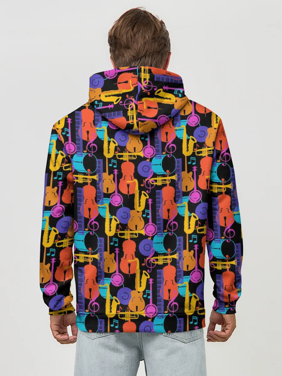 Худи мужской база хлопок / Джаз