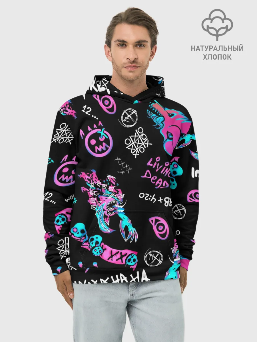 Худи мужской база хлопок / CS GO