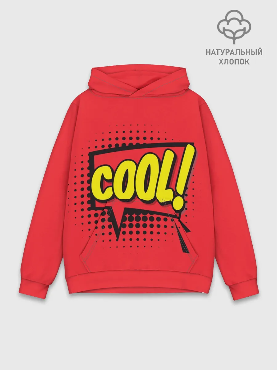 Худи мужской база хлопок / COOL