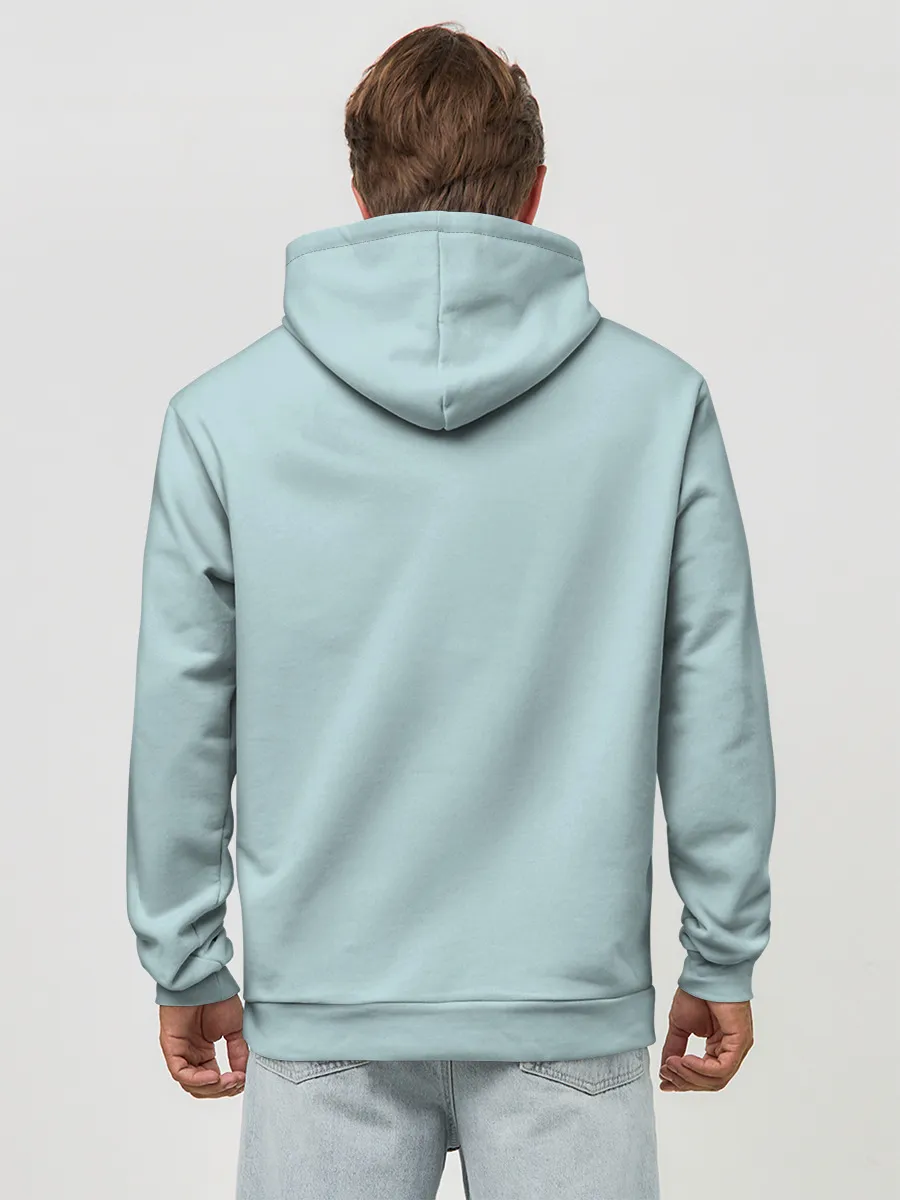 Худи мужской база хлопок / Беспородная Собака дворняга / A Dog