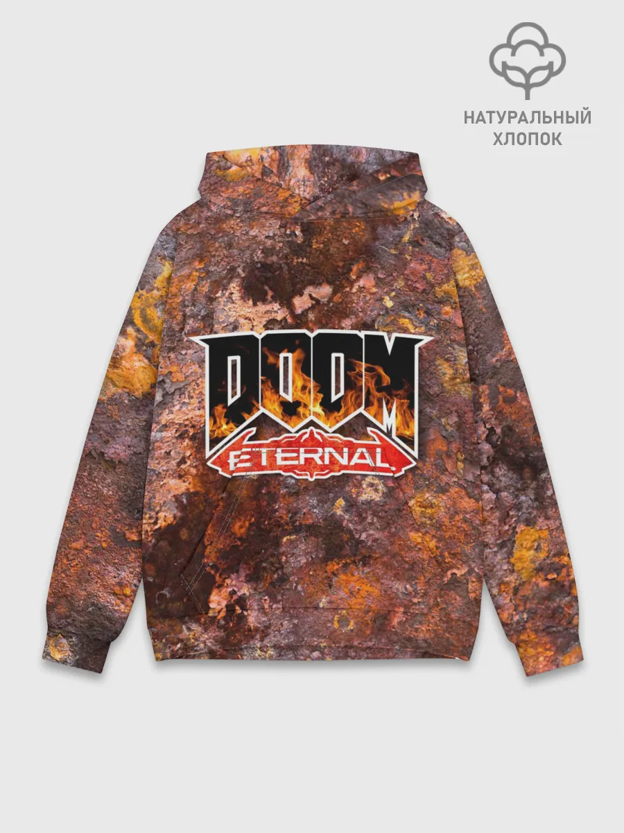 Худи мужской база хлопок / DOOM Eternal