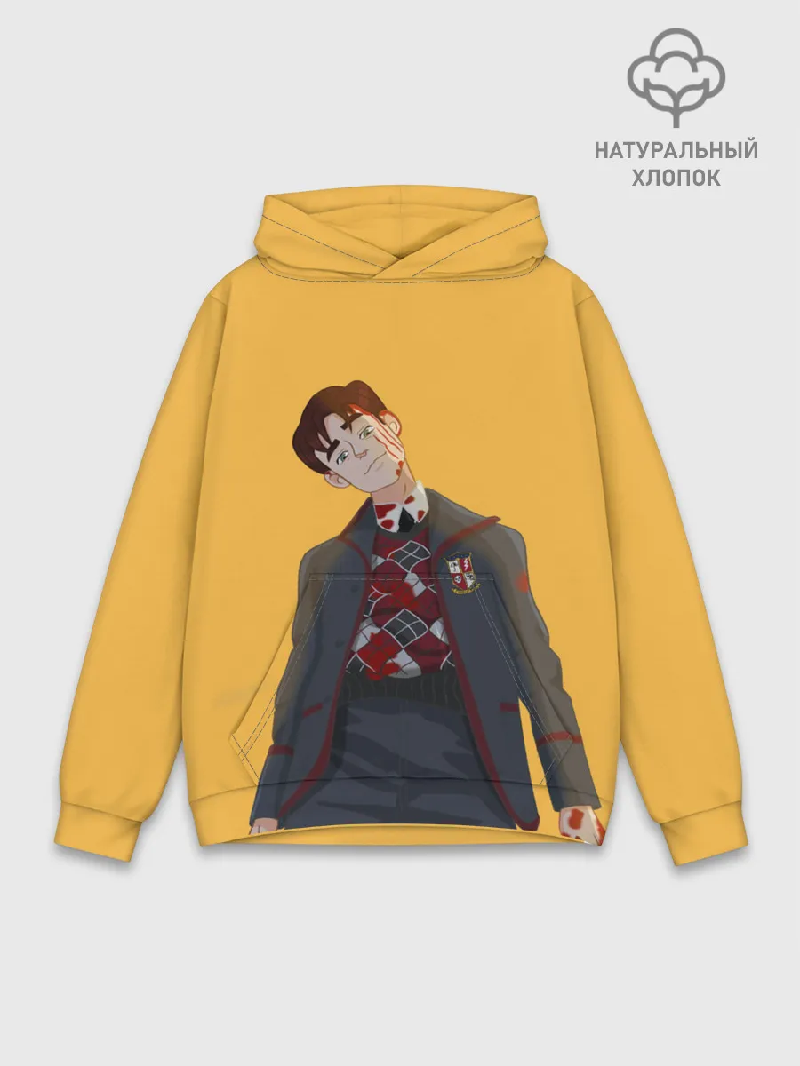 Худи мужской база хлопок / Bloody Five