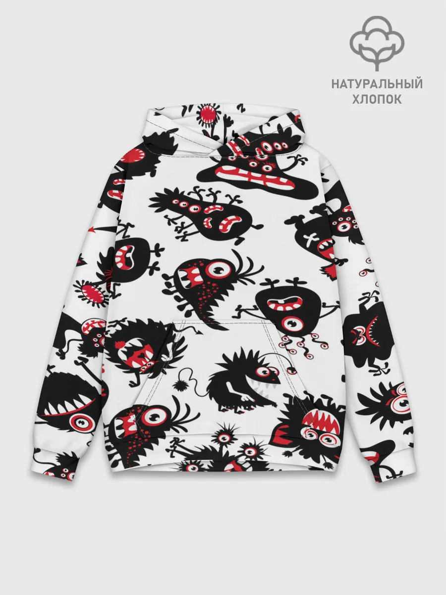 Худи мужской база хлопок / Чудики