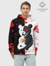 Худи мужской база хлопок / monokuma с молотком