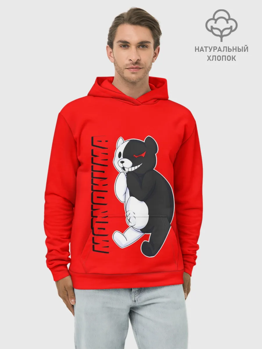 Худи мужской база хлопок / МОНОКУМА