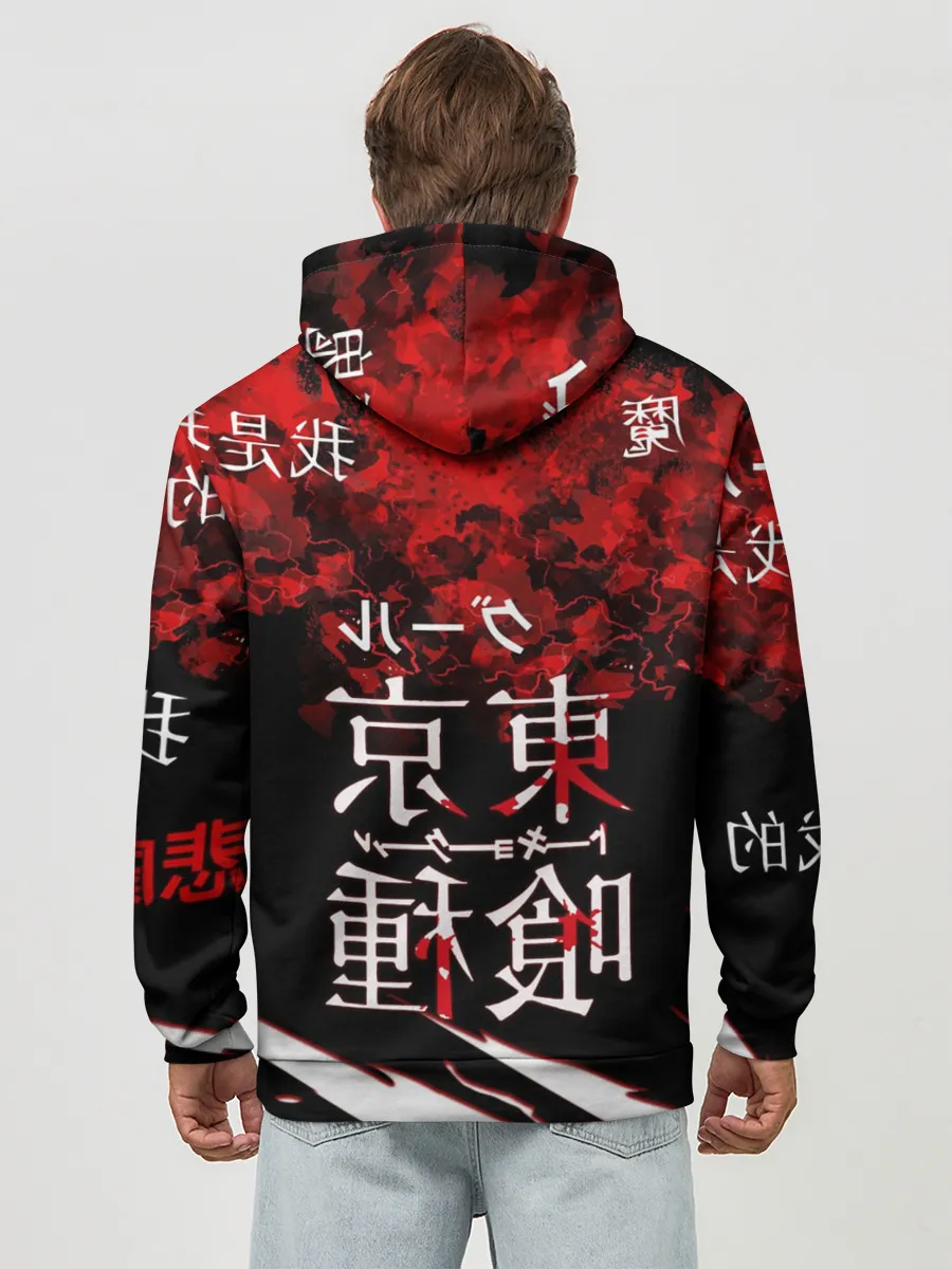 Худи мужской база хлопок / Токийский Гуль