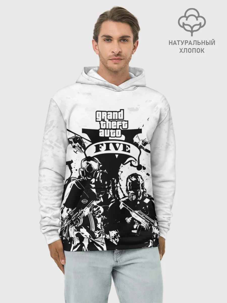 Худи мужской база хлопок / GTA 5 / ГТА 5