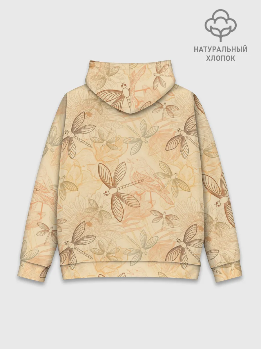 Худи мужской база хлопок / Стрекоза