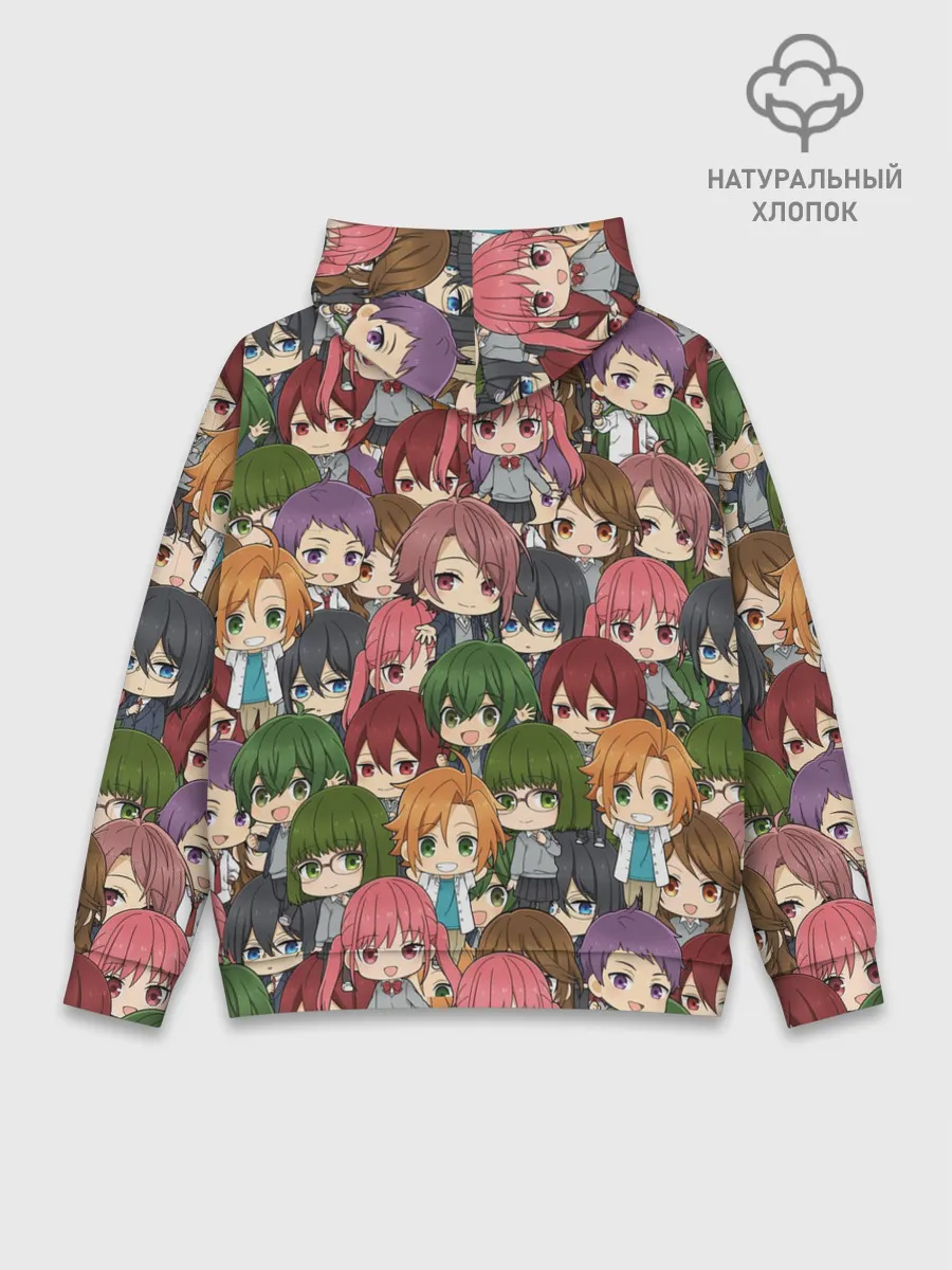 Худи мужской база хлопок / Horimiya Chibi