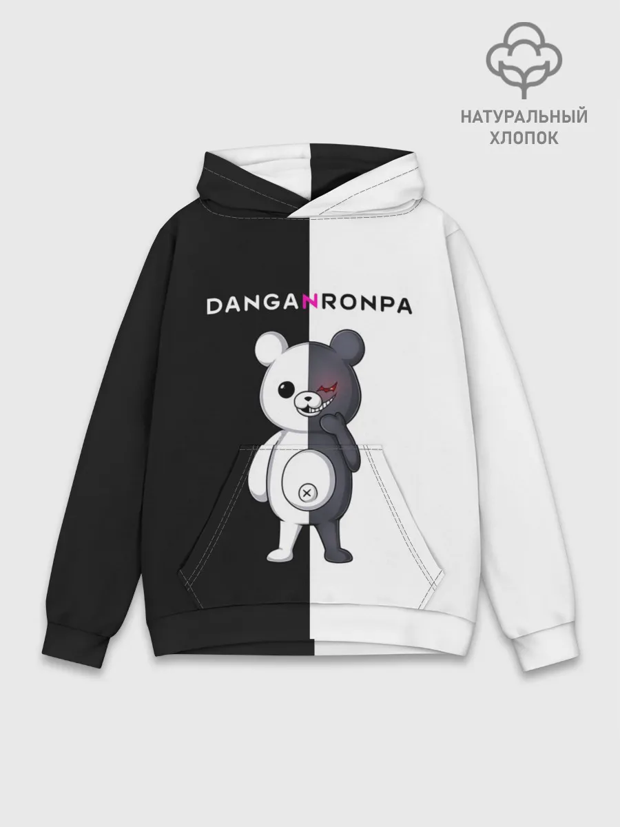 Худи мужской база хлопок / МОНОКУМА