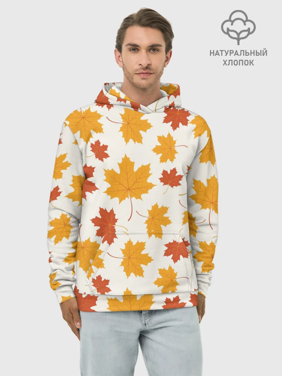 Худи мужской база хлопок / Осень / Autumn