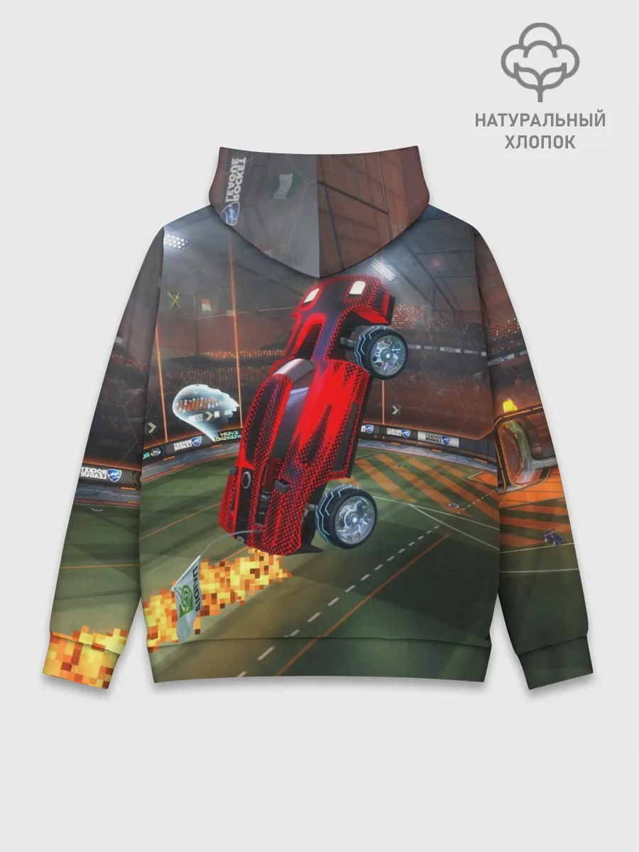 Худи мужской база хлопок / Rocket League