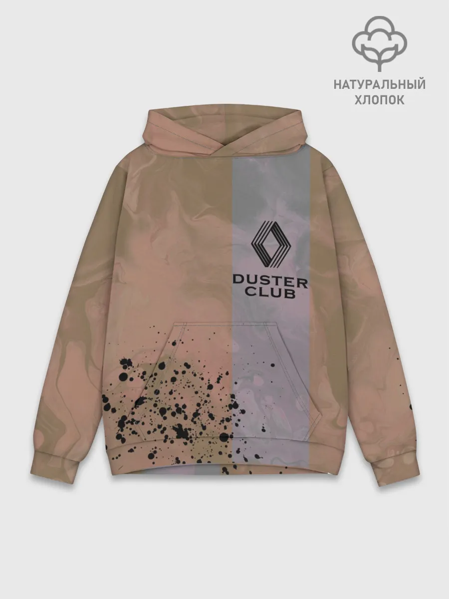 Худи мужской база хлопок / Renault Duster Club | Рено Дастер Клуб