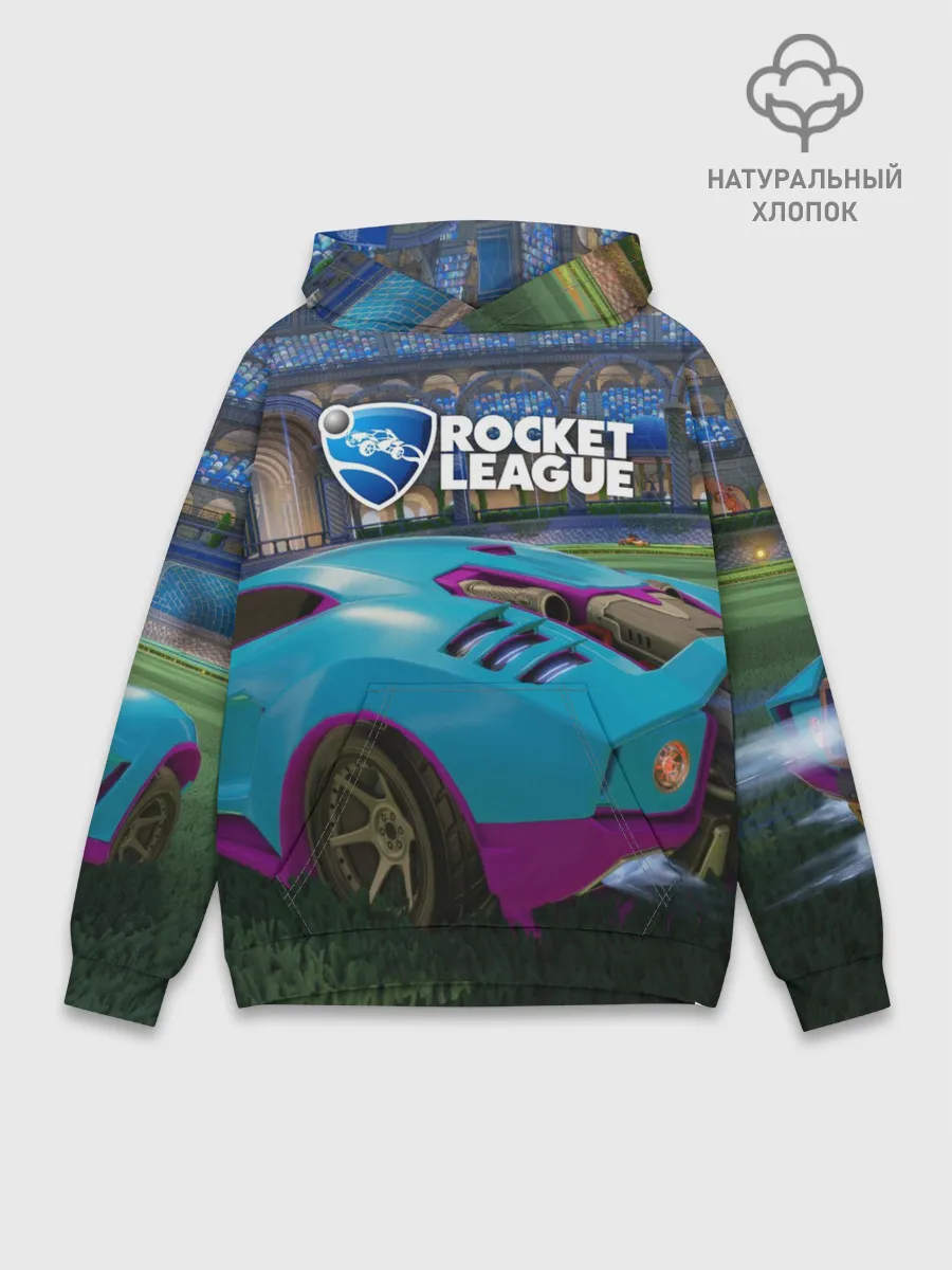 Худи мужской база хлопок / Rocket League