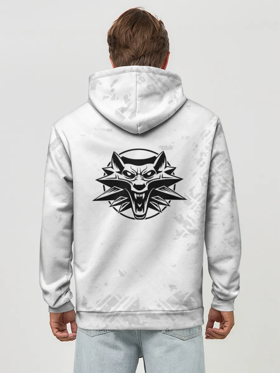 Худи мужской база хлопок / The Witcher 3 / Ведьмак 3