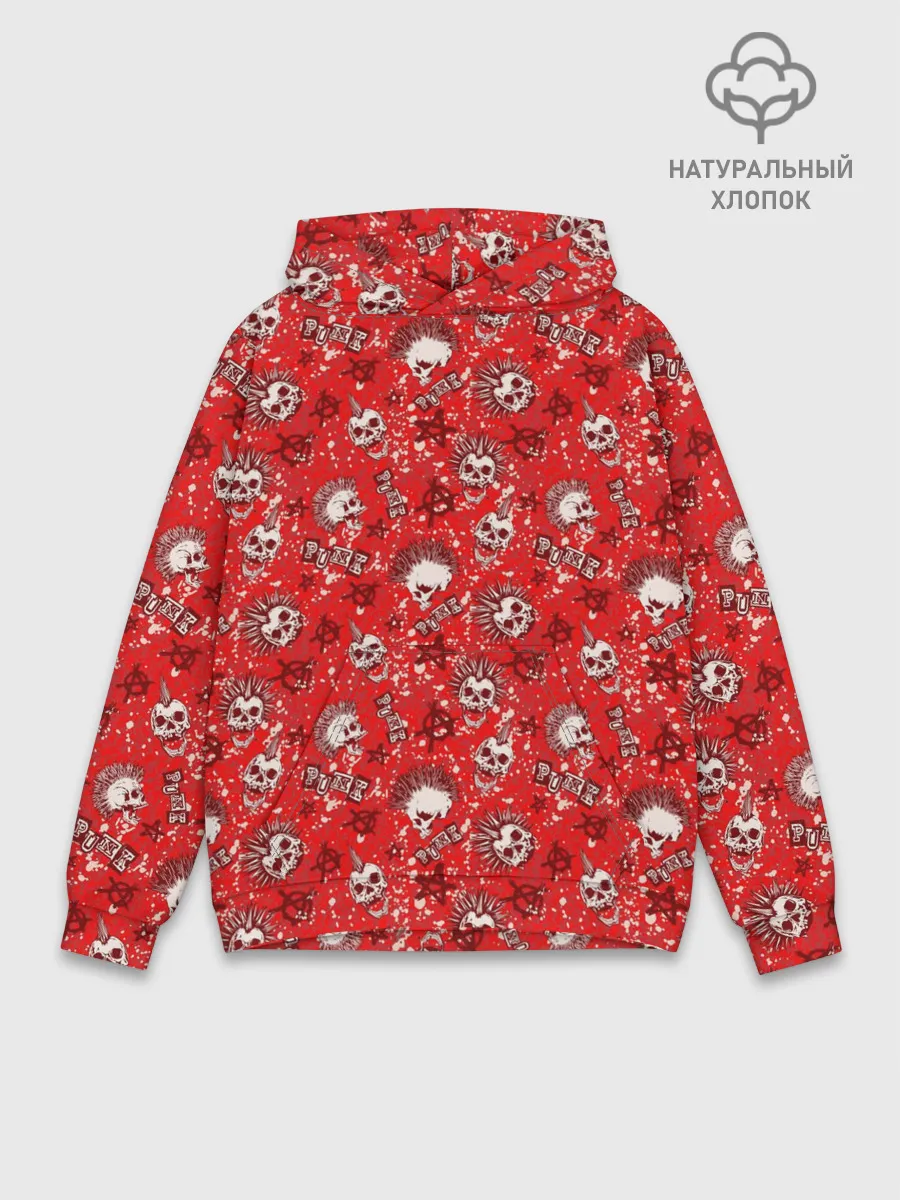 Худи мужской база хлопок / Панк-рок