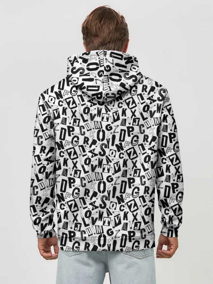 Худи мужской база хлопок / Панк