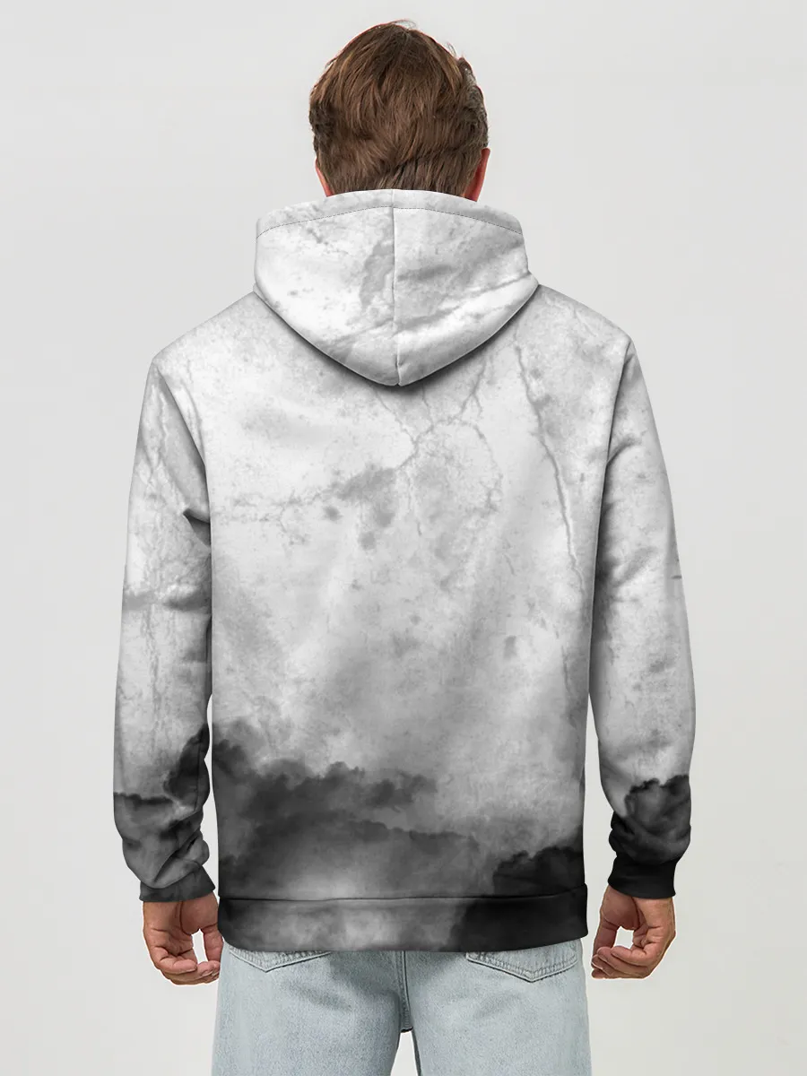 Худи мужской база хлопок / SLAVA MARLOW