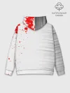 Худи мужской база хлопок / Kaneki Ken красные капли