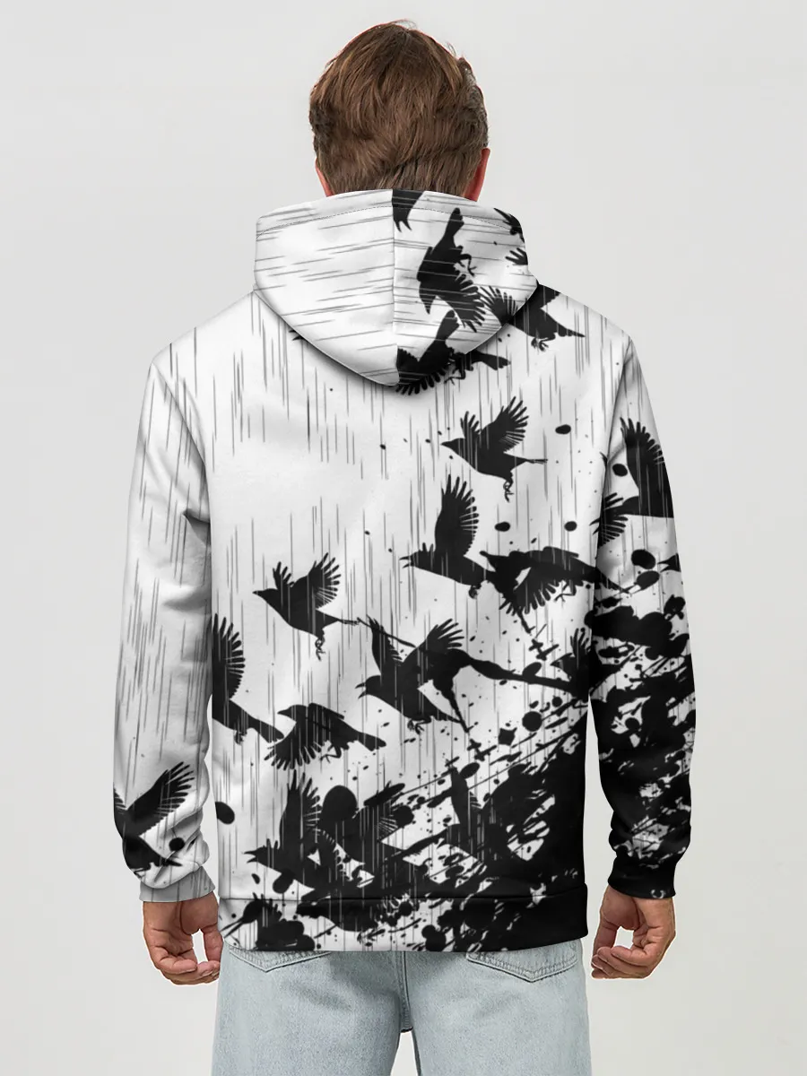 Худи мужской база хлопок / SLAVA MARLOW