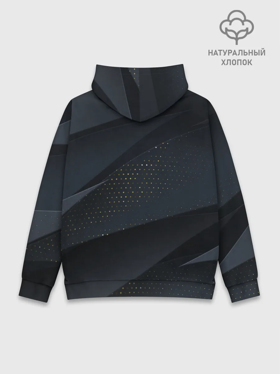 Худи мужской база хлопок / Волны