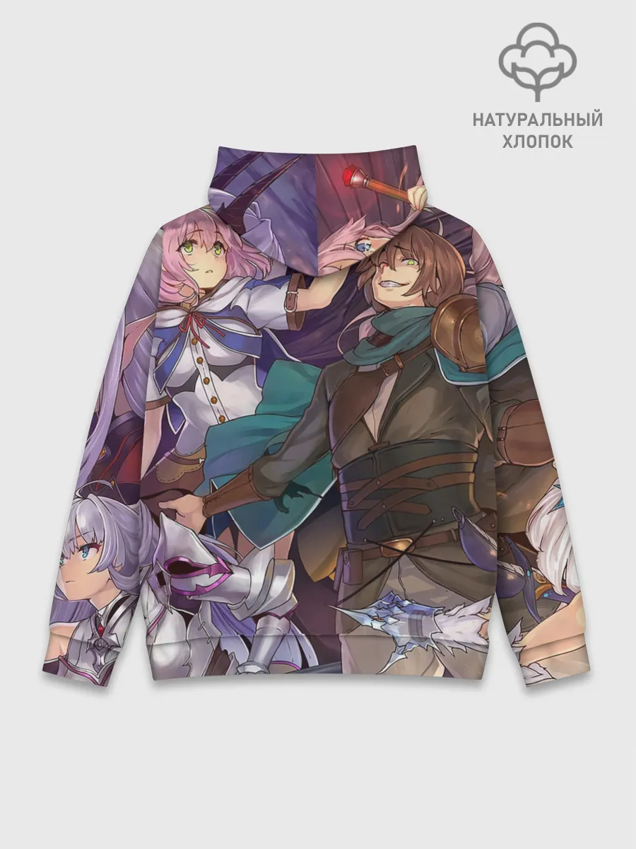 Худи мужской база хлопок / Kaifuku Jutsushi no Yarinaoshi