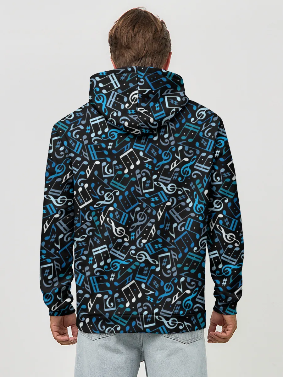 Худи мужской база хлопок / Ноты