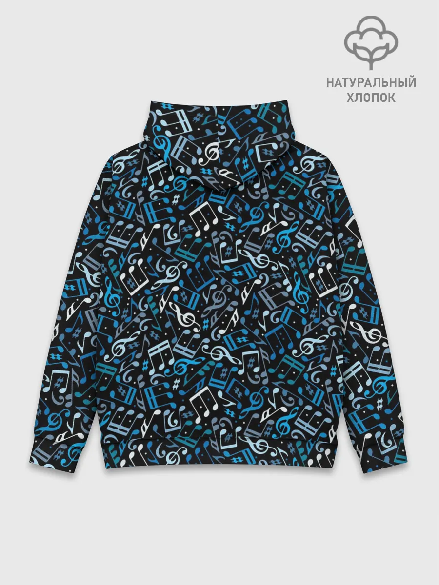 Худи мужской база хлопок / Ноты