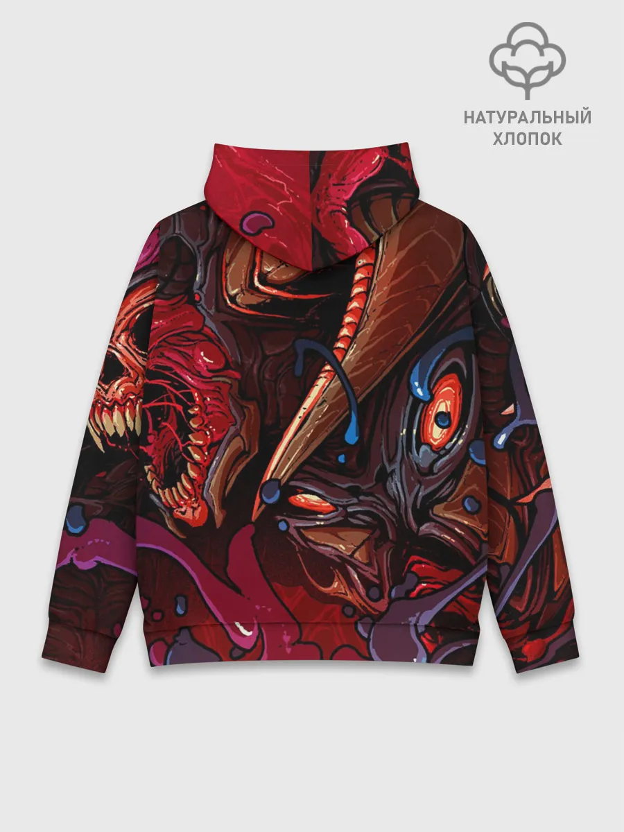 Худи мужской база хлопок / DOOM Eternal