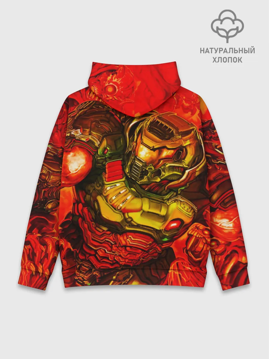 Худи мужской база хлопок / DOOM Eternal