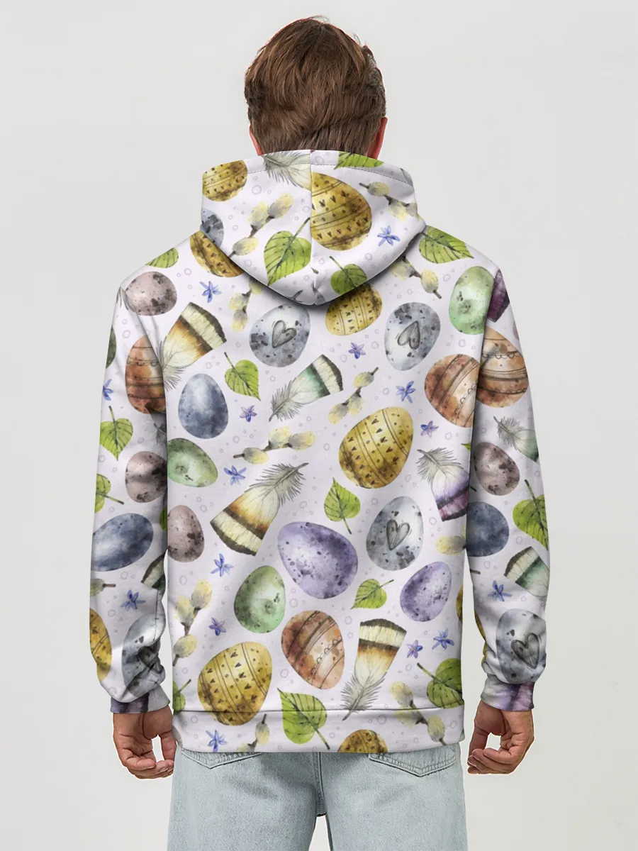 Худи мужской база хлопок / Пасха