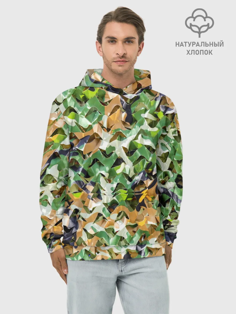 Худи мужской база хлопок / Пейнтбол