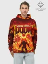 Худи мужской база хлопок / DOOM