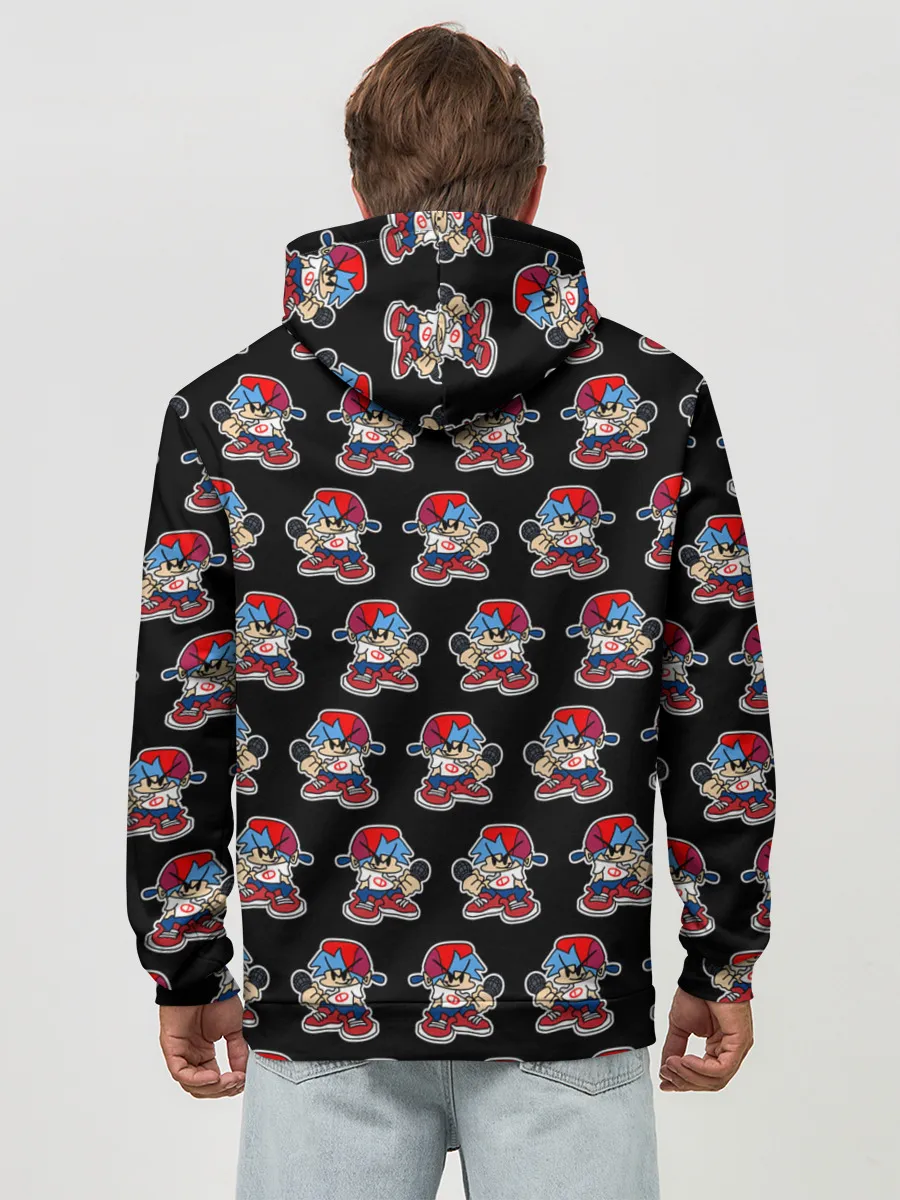 Худи мужской база хлопок / Friday Night Funkin, паттерн