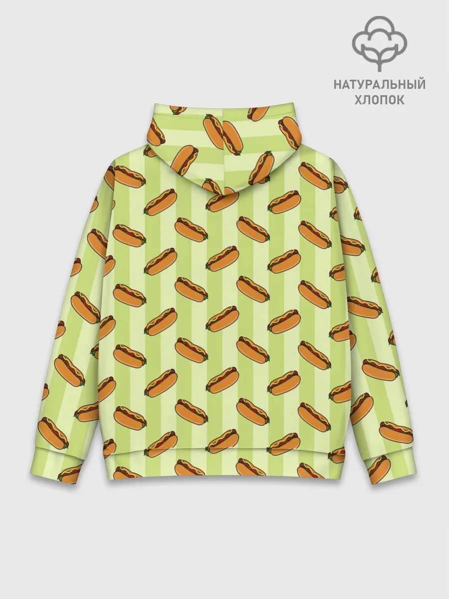 Худи мужской база хлопок / Хотдог