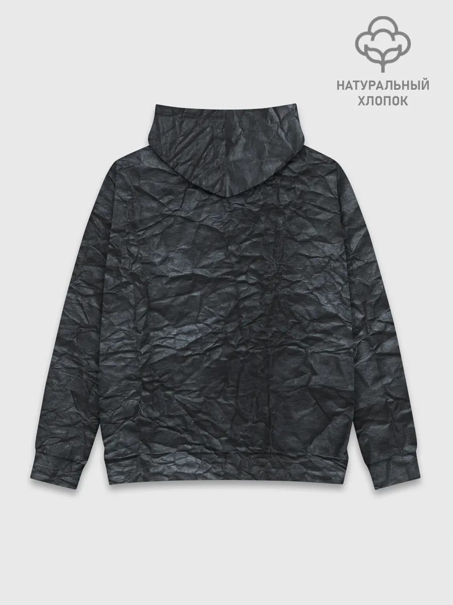 Худи мужской база хлопок / Мятая Бумага