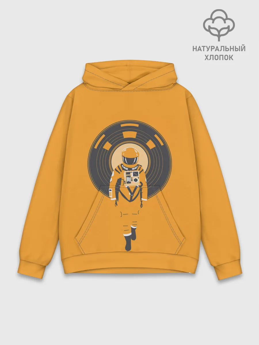 Худи мужской база хлопок / Космонавт