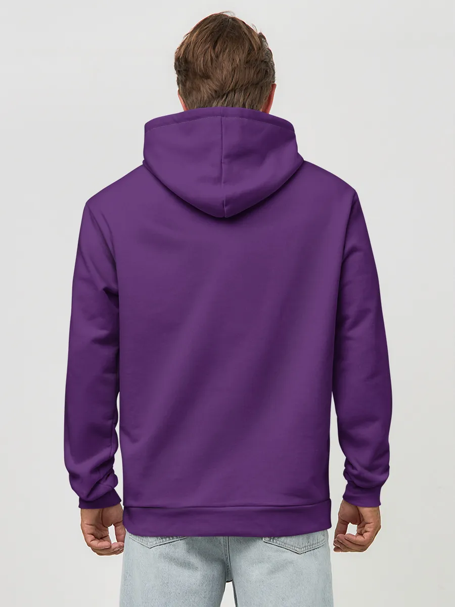 Худи мужской база хлопок / Тигр БАБЛ ГАМ