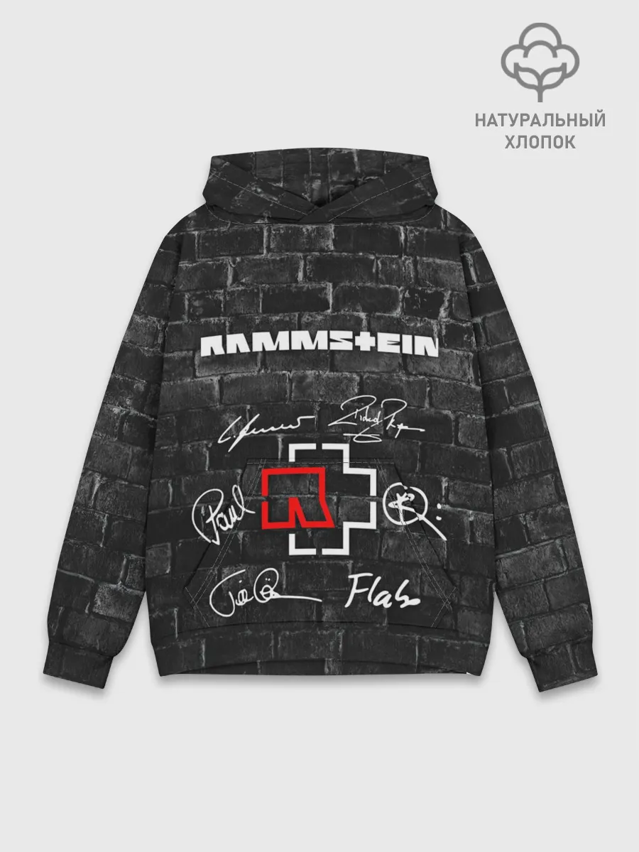 Худи мужской база хлопок / RAMMSTEIN