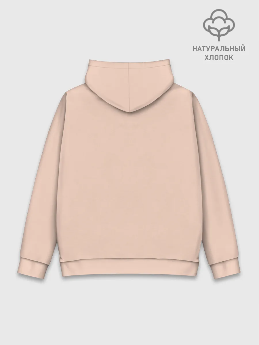 Худи мужской база хлопок / Японский Карп