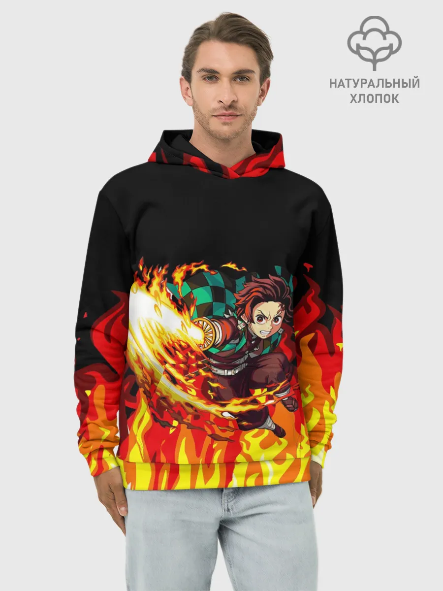 Худи мужской база хлопок / ТАНДЖИРО