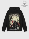 Худи мужской база хлопок / HOW CAN YOU DESTROY A MONSTER