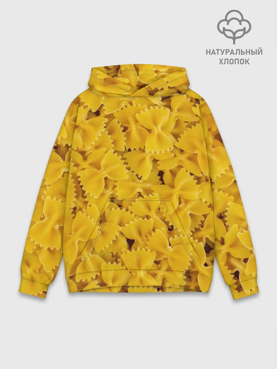 Худи мужской база хлопок / Макароны бабочки
