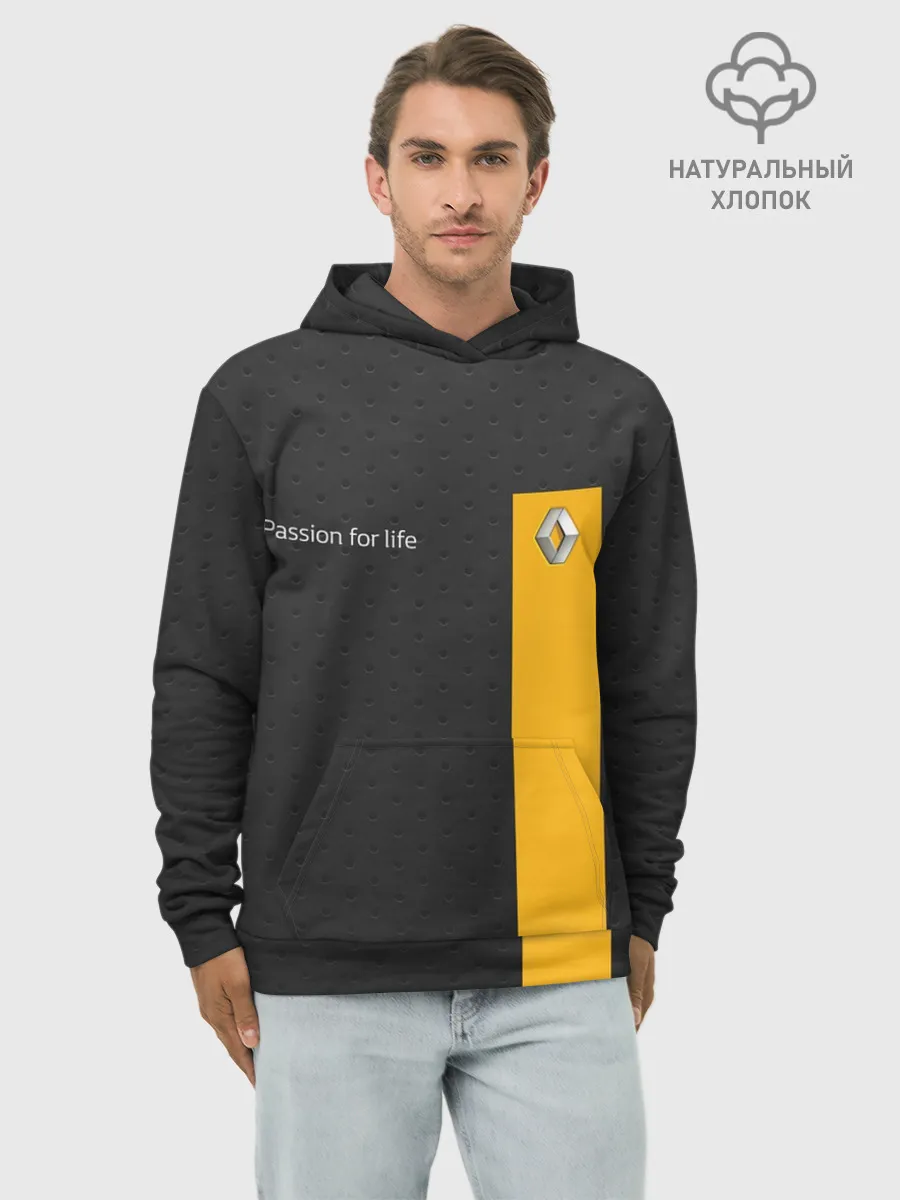 Худи мужской база хлопок / Renault