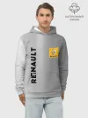 Худи мужской база хлопок / Renault | Сталь